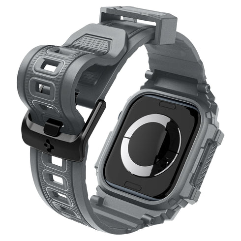 Spigen Apple Watch 11/10 Series Case+Band – Rugged Armor Pro
